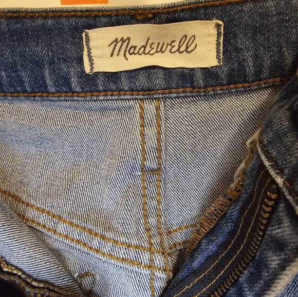 Madewell The High Rise Slim Boyjean Women's 27W 25L - Picture 2 of 5